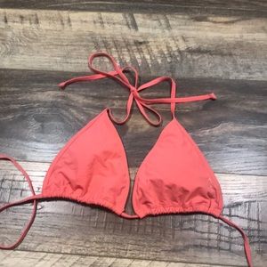 Coral Oakley Triangle Top